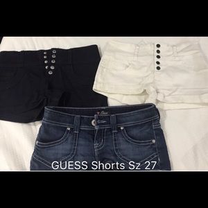 Guess Shorts Sz 27